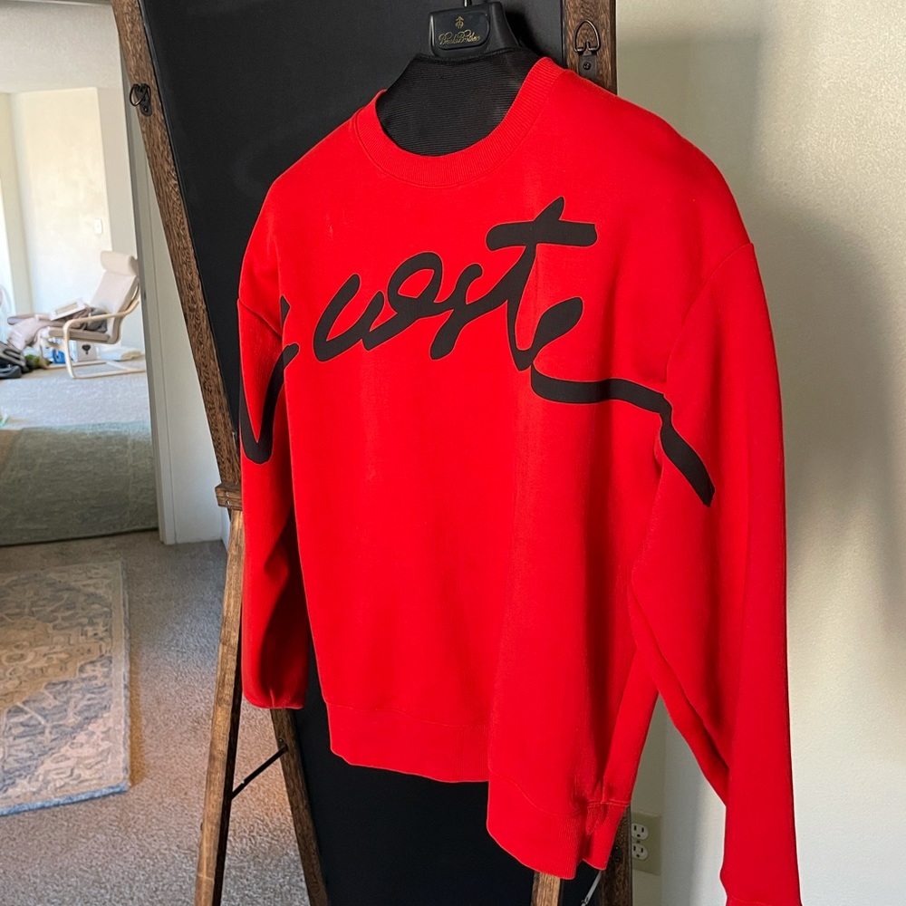 Lacoste M Unisex L!VE Cursive Signature sweatshirt